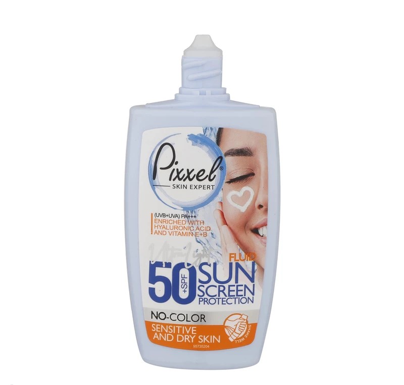 کرم ضد آفتاب پیکسل پوست خشک و حساس 50 میلی لیتر SPF50 بدون رنگ